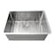 Nantucket Sinks Pro Series Rectangle Single Bowl Undermount Small Radius Corners Stainless Steel Kitchen Sink SR2318-16 - alternate 2